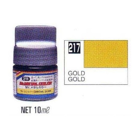 MC 217 Gold Metal  Paint