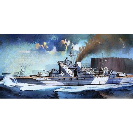 HMS Warspite. Queen Elizabeth Battleship