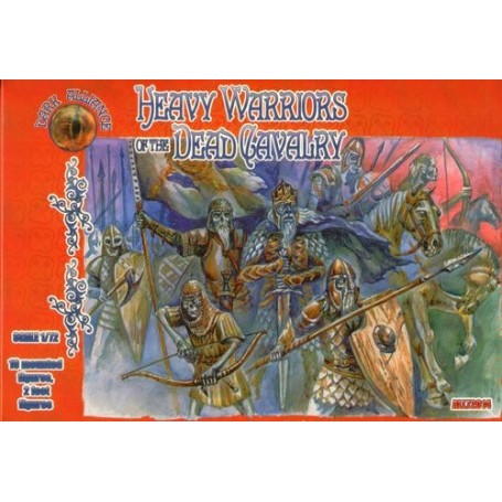 Warriors of the Dead Heavy Cavalry Figurines for role-playing game